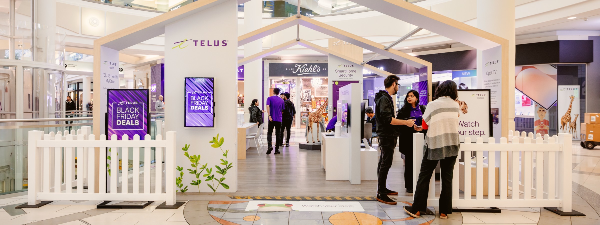 High-traffic retail environments transformed into revenue-driving opportunities